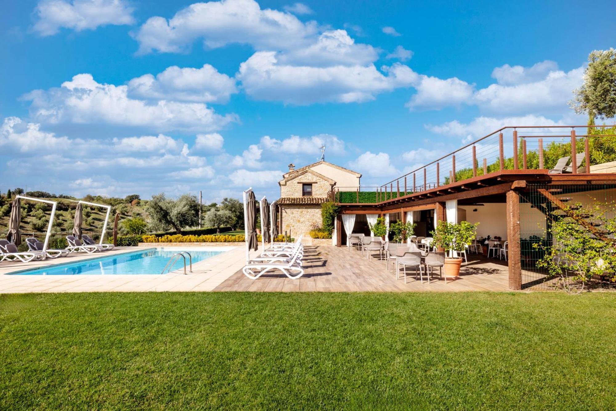 Agrirelais Collelago Massignano Exteriér fotografie